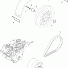 Skandic SWT V800 YetiII Вариатор