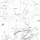MX Z X 800R ETEC 09- windshield and console 800r etec