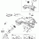 Summit X 600HO E-TEC Система забора воздуха