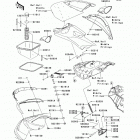 Ultra LX (JT1500-GBF) Hull front fittings