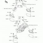 Ultra LX (JT1500-GBF) Крепление двигателя