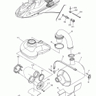 WAVERUNNER VX SPORT-VX1100CK Выхлопная система 4