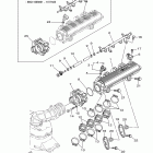 WAVE RUNNER VX CRUISER-VX1100BK VX DELUXE VX1100BK/VX1100AK Впускная система 2