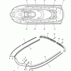 WAVERUNNER VX SPORT-VX1100CK Фальшборт и маты