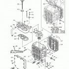 VX CRUISER_VX1100BK VX DELUXE VX1100BK/VX1100AK Масляный картер