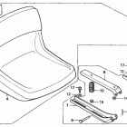 HT3810K2 SA LAWN TRACTOR, JPN, VIN# HT3810-5200001 TO HT3810-5299999 Сидение