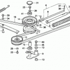 H4013 SA-A LAWN TRACTOR, JPN, VIN# MZAR-1000001 TO MZAR-1999999 Blade Shaft (h4013)