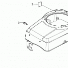 H4013 SAN-A LAWN TRACTOR, JPN, VIN# MZAR-1000001 TO MZAR-1999999 Fan Cover (h4013)