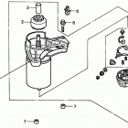 H2113 HMA LAWN TRACTOR, USA, VIN# MZBF-6200001 Starter Motor (2)