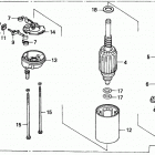 H2013 SA LAWN TRACTOR, USA, VIN# MZBF-6000001 Starter Motor (1)