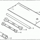 HA4118 H38A LAWN TRACTOR, USA, VIN# MZCH-6000001 Инструмент