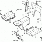 H5518 AC2-B MULTI-PURPOSE TRACTOR, JPN, VIN# TZAC-3600001 Панель пола