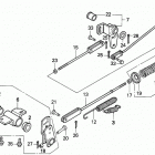 H4518H HSA-A LAWN TRACTOR, JPN, VIN# MZAT-1000001 TO MZAT-1999999 Brake Pedal (h4514h, H4518h)