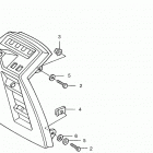 HA4118 H38A LAWN TRACTOR, USA, VIN# MZCH-6000001 Панель приборов