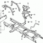H4518H HSA-A LAWN TRACTOR, JPN, VIN# MZAT-1000001 TO MZAT-1999999 Рама