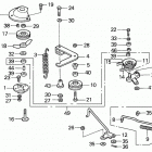 HA4118 H38A LAWN TRACTOR, USA, VIN# MZCH-6000001 Ha4118 Blade Shaft + Blade Pulley