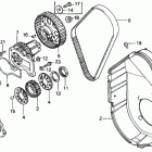 HT3813K1 SA LAWN TRACTOR, JPN, VIN# HT3813-5100001 TO HT3813-5199999 Timing Belt + Cam Pulley + Water Pump (ht3813-k1-4...