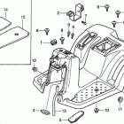 H2113 HMA LAWN TRACTOR, USA, VIN# MZBF-6200001 Platform