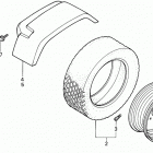 H5013 AC2-B MULTI-PURPOSE TRACTOR, JPN, VIN# FAHA-4300001 Заднее колесо