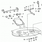 HA4118 H38A LAWN TRACTOR, USA, VIN# MZCH-6000001 Cutter Deck Link