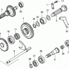 H5518 NA4-A MULTI-PURPOSE TRACTOR, JPN, VIN# TZAC-1000001 TO TZAC-1999999 4wd Lower Countershaft