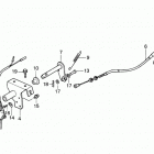 H5013 AC2-B MULTI-PURPOSE TRACTOR, JPN, VIN# FAHA-4300001 Front P.t.o. Clutch Lever