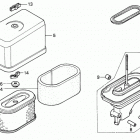 H4013 SAN-A LAWN TRACTOR, JPN, VIN# MZAR-1000001 TO MZAR-1999999 Air Cleaner (h4013)