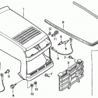 HT3810K2 SA LAWN TRACTOR, JPN, VIN# HT3810-5200001 TO HT3810-5299999 Hood + Front Grille