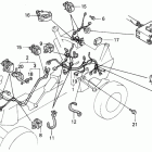 H5013 AC2-B MULTI-PURPOSE TRACTOR, JPN, VIN# FAHA-4300001 Жгут проводов