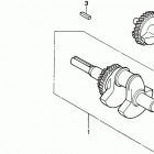 H5013 AC2-B MULTI-PURPOSE TRACTOR, JPN, VIN# FAHA-4300001 Коленвал