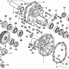 H6522 A4 COMPACT TRACTOR, JPN, VIN# TZAD-1000001 TO TZAD-1001869 Rear Axle Housing