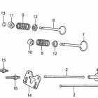 H5013 AC2-B MULTI-PURPOSE TRACTOR, JPN, VIN# FAHA-4300001 Распределительный вал