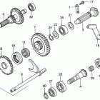 H5013 AC4-B MULTI-PURPOSE TRACTOR, JPN, VIN# FAHA-4300001 Lower Countershaft (2)