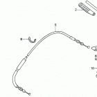 H5013 AC2-B MULTI-PURPOSE TRACTOR, JPN, VIN# FAHA-4300001 Throttle Lever