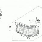 H6522 A4 COMPACT TRACTOR, JPN, VIN# TZAD-1000001 TO TZAD-1001869 Фара