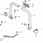 H6522 A4 COMPACT TRACTOR, JPN, VIN# TZAD-1000001 TO TZAD-1001869 Roll Over Protector