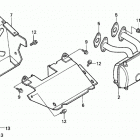 H5518 NA2-B MULTI-PURPOSE TRACTOR, JPN, VIN# TZAC-2000001 TO TZAC-2499999 Глушитель