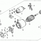 H4518H HSA-A LAWN TRACTOR, JPN, VIN# MZAT-1000001 TO MZAT-1999999 Starter Motor (h4518h)