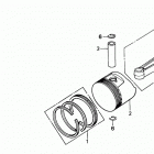 H2113 HMA LAWN TRACTOR, USA, VIN# MZBF-6200001 Поршни