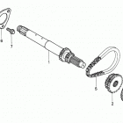 H4013 SAN-A LAWN TRACTOR, JPN, VIN# MZAR-1000001 TO MZAR-1999999 Mainshaft (h4013)