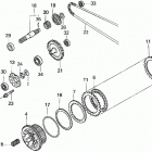 H5518 NA2-B MULTI-PURPOSE TRACTOR, JPN, VIN# TZAC-2000001 TO TZAC-2499999 Сцепление