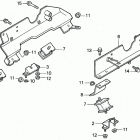 H4518H HSA-A LAWN TRACTOR, JPN, VIN# MZAT-1000001 TO MZAT-1999999 Engine Mount (h4518h)
