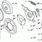 H4518H HSA-A LAWN TRACTOR, JPN, VIN# MZAT-1000001 TO MZAT-1999999 P.t.o. Clutch (h4518h)