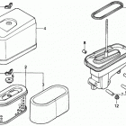 H2013 SA LAWN TRACTOR, USA, VIN# MZBF-6000001 Air Cleaner (1)