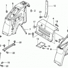 H6522 A4 COMPACT TRACTOR, JPN, VIN# TZAD-1000001 TO TZAD-1001869 Заднее крыло