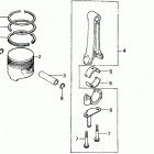 HT3810K2 SA LAWN TRACTOR, JPN, VIN# HT3810-5200001 TO HT3810-5299999 Piston (ht3810-k1-k2)
