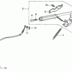 H4518H HSA-A LAWN TRACTOR, JPN, VIN# MZAT-1000001 TO MZAT-1999999 Стояночный тормоз