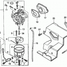 H4514H HSA-A LAWN TRACTOR, JPN, VIN# MZAS-1000001 TO MZAS-1999999 Carburetor (h4514h)