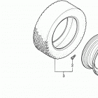 H5013 AC2-B MULTI-PURPOSE TRACTOR, JPN, VIN# FAHA-4300001 Переднее колесо