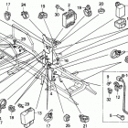 H4013 SAN-A LAWN TRACTOR, JPN, VIN# MZAR-1000001 TO MZAR-1999999 Wire Harness (h4013)